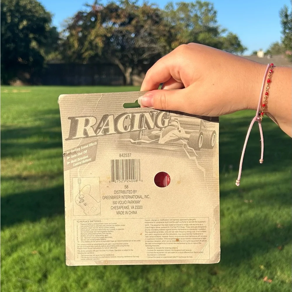 Vintage Racing Game Controller